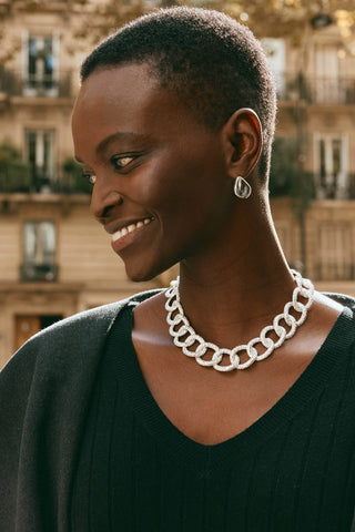 Eb & Ive - Estel Choker Necklace - Silver or Gold