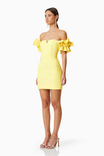 Elliatt - Nola Mini Dress - Yellow