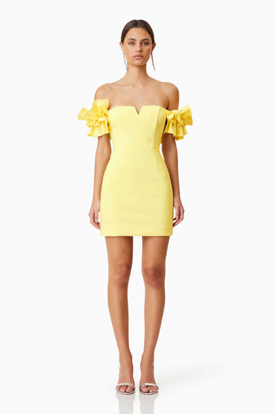 Elliatt - Nola Mini Dress - Yellow