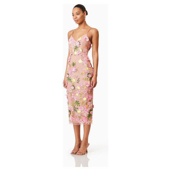 Elliatt - Aella Midi Dress - Pink Multi