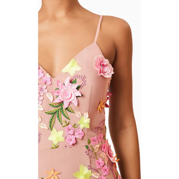 Elliatt - Aella Midi Dress - Pink Multi
