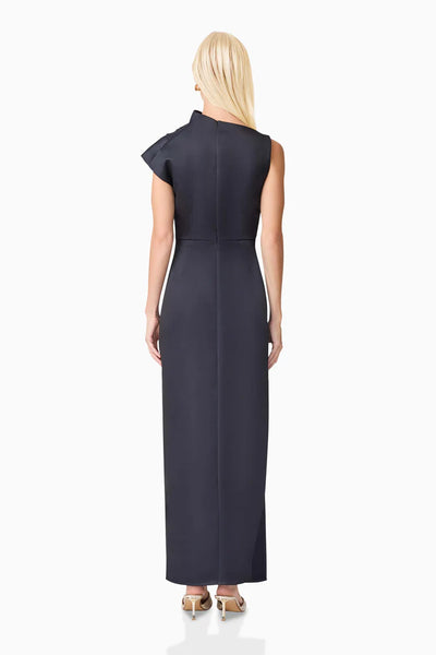 Elliatt - Azelie Asymmetrical Gown in Black