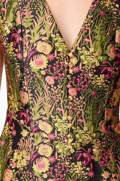 Elliatt - Cindy Gown Dress - Black Floral Multi