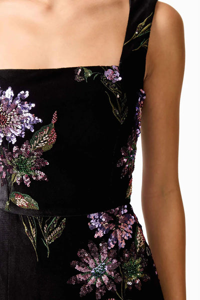 Elliatt - Clio Gown - Black Multi