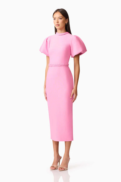 Elliatt - Coralene Midi Dress - Peony Pink