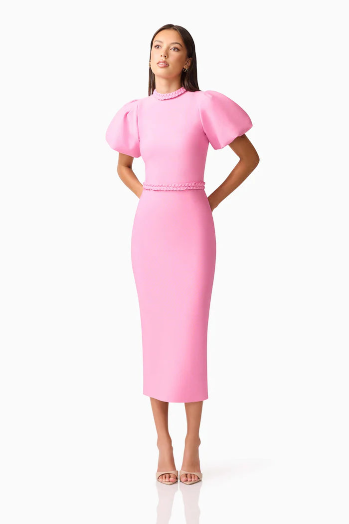 Elliatt - Coralene Midi Dress - Peony Pink