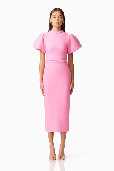 Elliatt - Coralene Midi Dress - Peony Pink