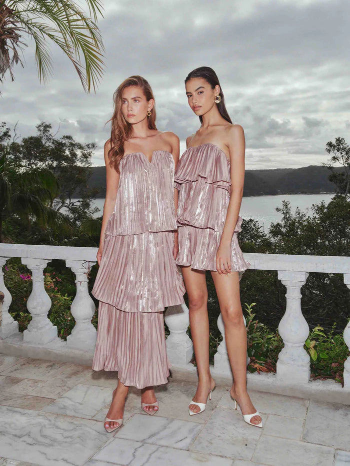 Elliatt - Lison Gown - Rose Gold FINAL SALE LAST ONE SIZE 10  Tea Lily