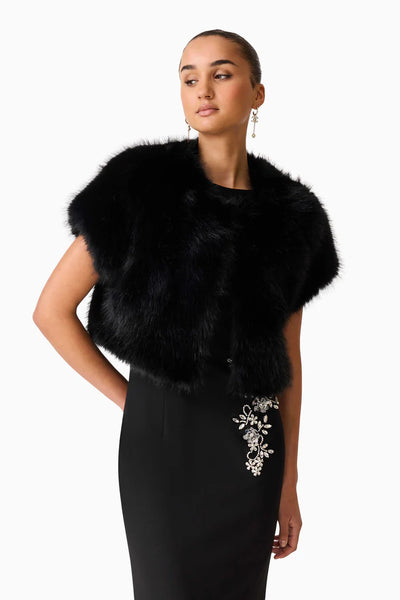 Elliatt - Lucyna Short Sleeve Bolero Jacket - Black