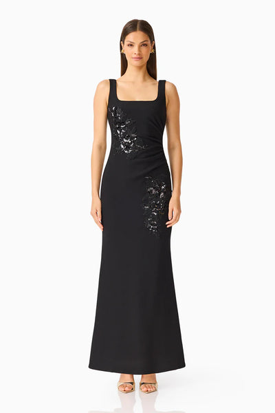 Elliatt - Odelia Beaded Maxi Dress - Black