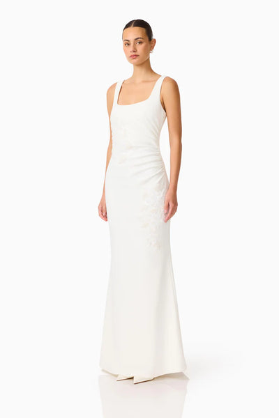 Elliatt - Odelia Beaded Maxi Dress - White
