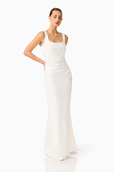 Elliatt - Odelia Beaded Maxi Dress - White