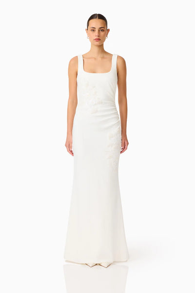 Elliatt - Odelia Beaded Maxi Dress - White