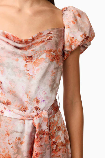 Elliatt - Piper Puff Sleve Maxi Dress - Multi