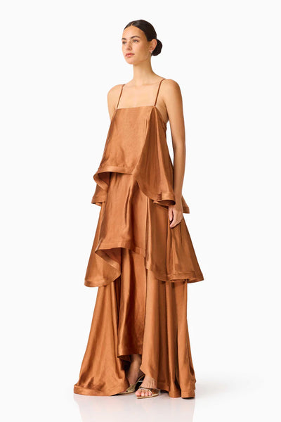Elliatt - Tilly Maxi Dress Dress - Toffee Brown