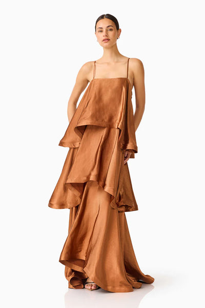 Elliatt - Tilly Maxi Dress Dress - Toffee Brown