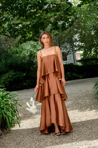 Elliatt - Tilly Maxi Dress Dress - Toffee Brown