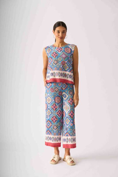 Foil - Its Only Natural Pant - Tiled CFO6918