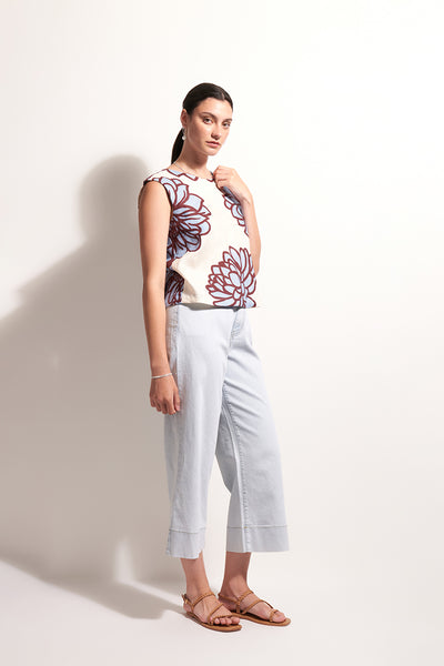 Foil - Its Only Natural Top - Bloom CFO6917