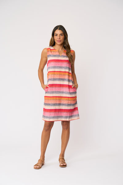 Foil - Sun-Sational Dress - Sunset Stripe CFO7465
