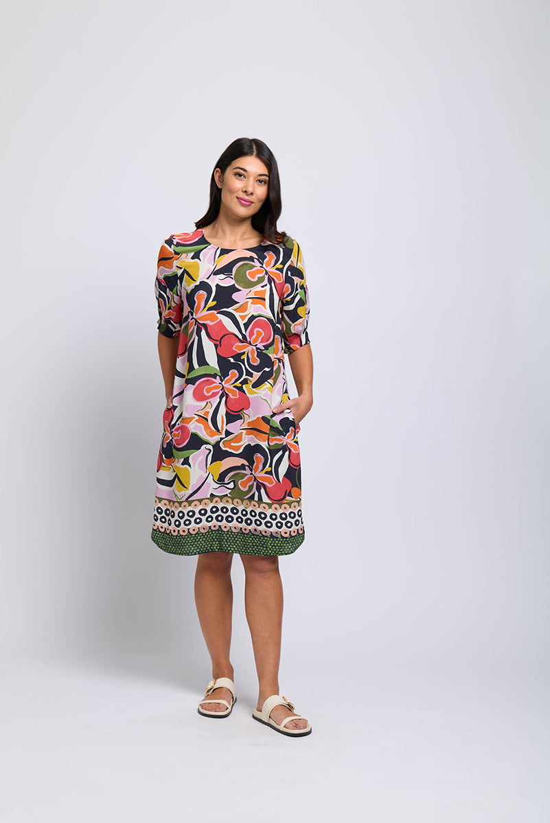Foil - Seasoned Pro Dress - Perennial CFO7929 FINAL SALE LAST ONE SIZE 16