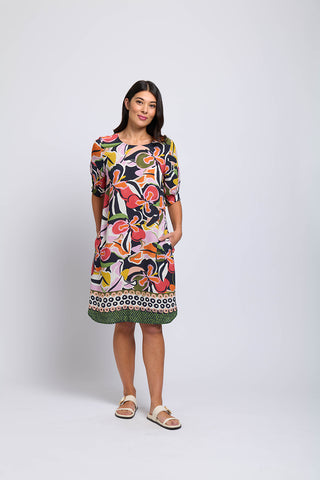 Foil - Seasoned Pro Dress - Perennial CFO7929 FINAL SALE LAST ONE SIZE 16