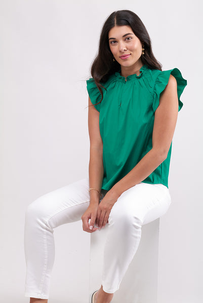 Foil - Pulp Fiction Top - Kelly CFO7933 FINAL SALE