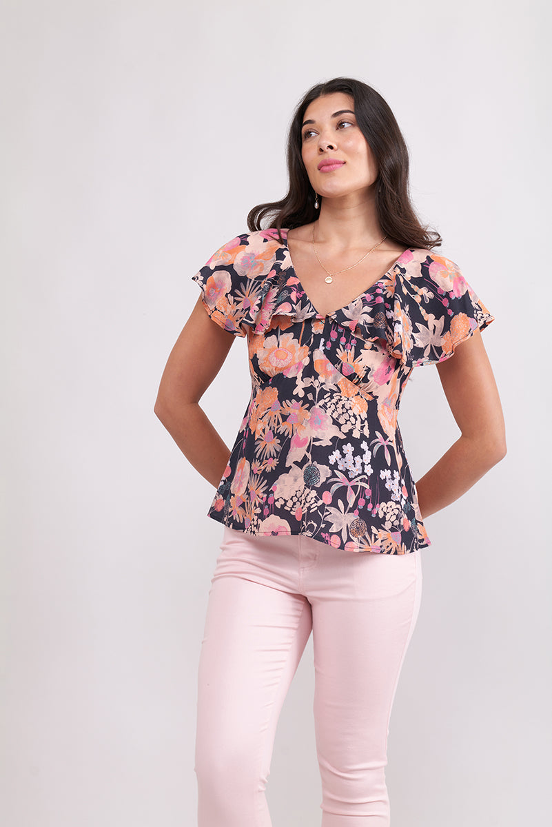 Foil - Cocktail Hour Top - Wildflower CFO7939