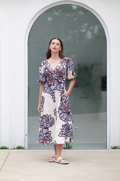 Foil - Empire-ly Yours Dress - Bloom CFO8287