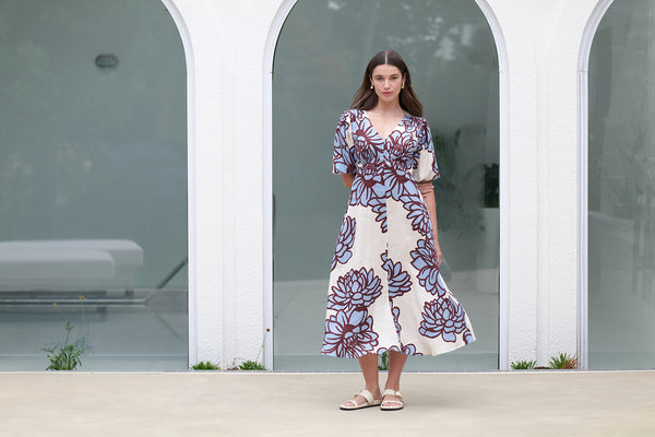 Foil - Empire-ly Yours Dress - Bloom CFO8287