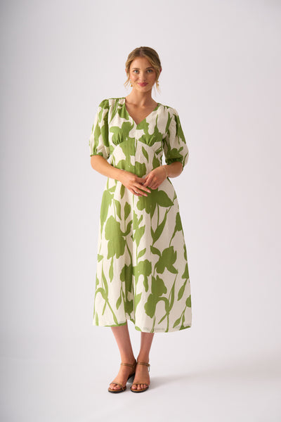 Foil - Empire-ly Yours Dress - Zinnia CFO8287