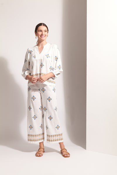 Foil - Sew Fancy Top - Pink Tile CFO8308