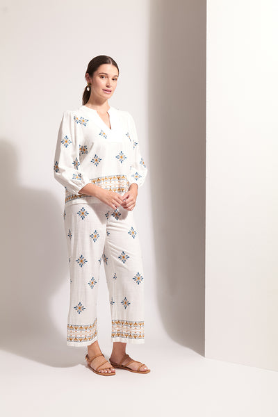 Foil - Sew Fancy Top - Pink Tile CFO8308