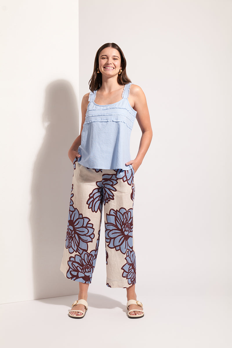 Foil - Its Only Natural Pant - Bloom CFO6918