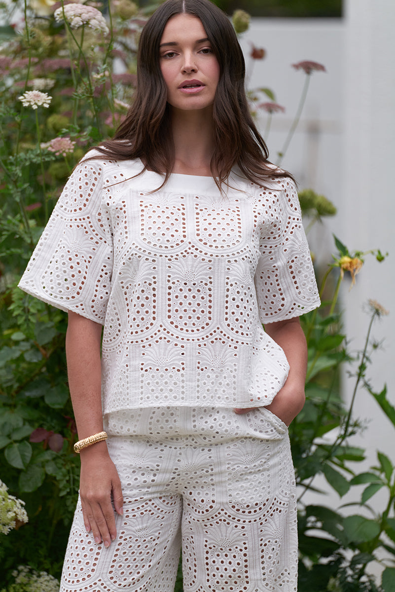 Foil - Juicy Details Top - White Pineapple CFO8332