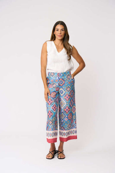 Foil - Its Only Natural Pant - Tiled CFO6918