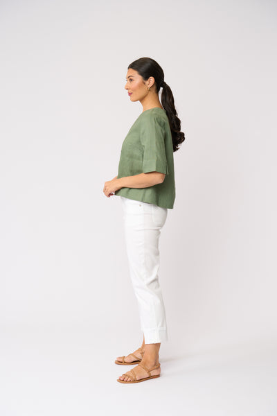 Foil - Tux Top - Sage CFO8599