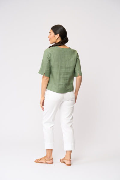 Foil - Tux Top - Sage CFO8599