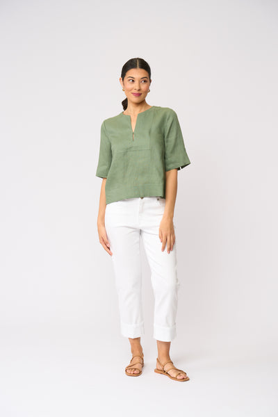 Foil - Tux Top - Sage CFO8599