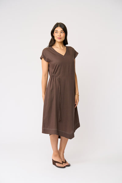 Foil - Point of View Dress - Cocoa CFO8606
