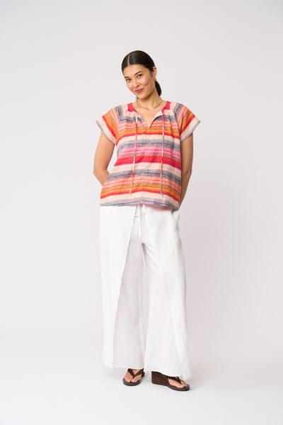 Foil - Still Got It Top - Sunset Stripe CFO8607