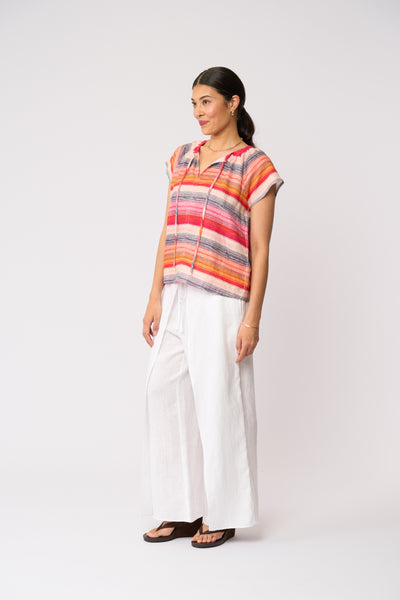 Foil - Still Got It Top - Sunset Stripe CFO8607
