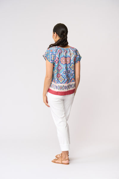 Foil - Still Got It Top - Tiled CFO8607