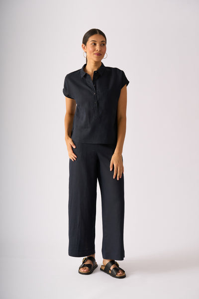 Foil - Pocket Rocket Top - True Navy CFO8635