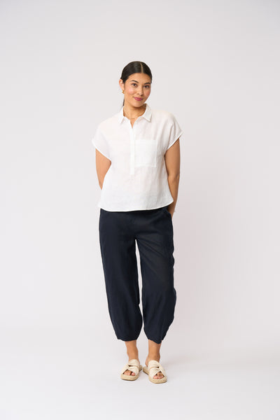 Foil - Pocket Rocket Top - White CFO8635