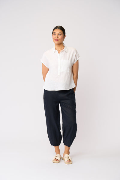 Foil - Pocket Rocket Top - White CFO8635