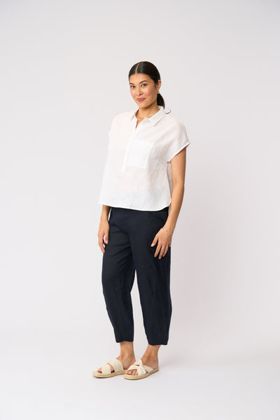 Foil - Pocket Rocket Top - White CFO8635