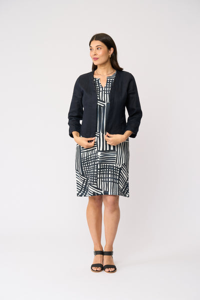 Foil - Braidy Bunch Jacket - True Navy CFO8657