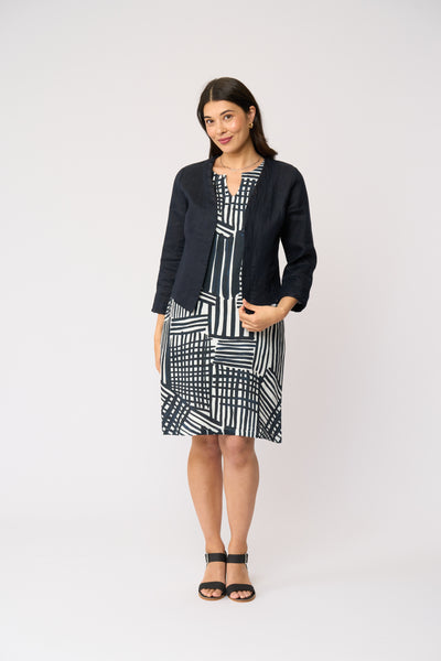 Foil - Braidy Bunch Jacket - True Navy CFO8657