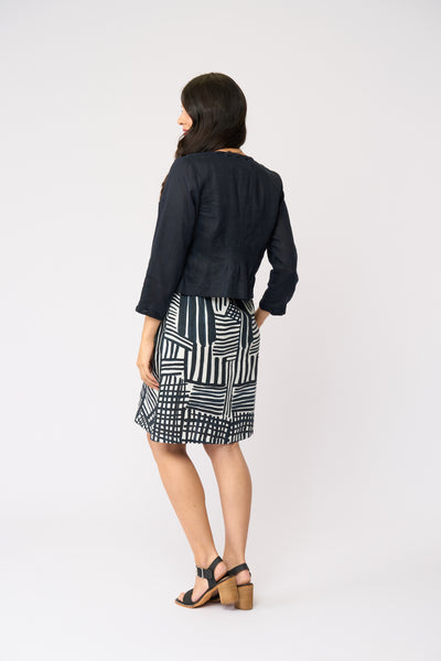 Foil - Braidy Bunch Jacket - True Navy CFO8657